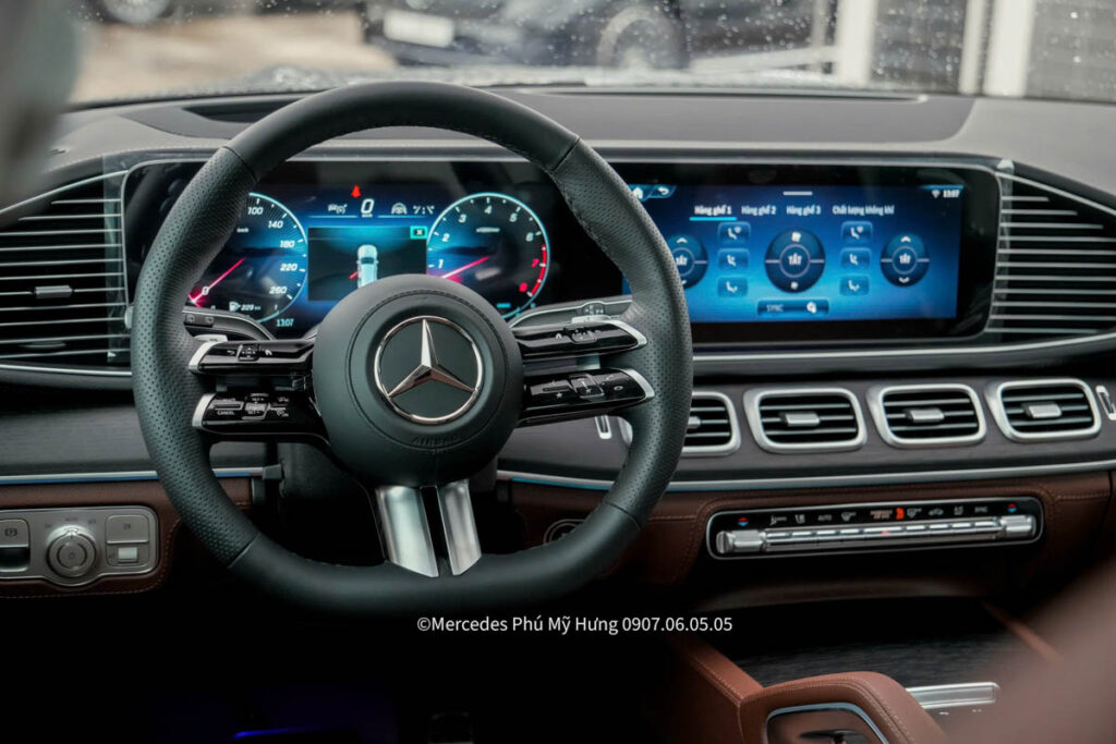Nội Thất Mercedes GLS 450 2025: Đỉnh Cao Tiện Nghi SUV 7 Chỗ Hạng Sang Nội Thất Mercedes GLS 450 4Matic