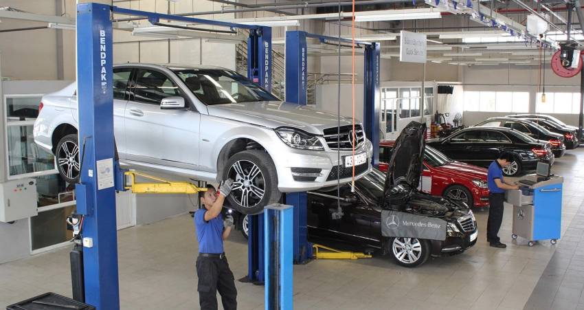 Đảm Bảo Chất Lượng Cùng Dịch Vụ Kiểm Tra Xe Ô Tô Cũ Tại Mercedes Phú Mỹ Hưng dich vu kiem tra xe o to cu 3