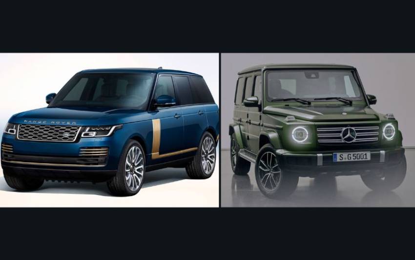 So sC3A1nh Range Rover vC3A0 Mercedes 14