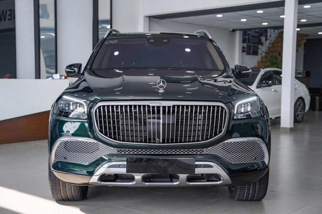 Đầu Xe Maybach GLS 480 Màu Xanh