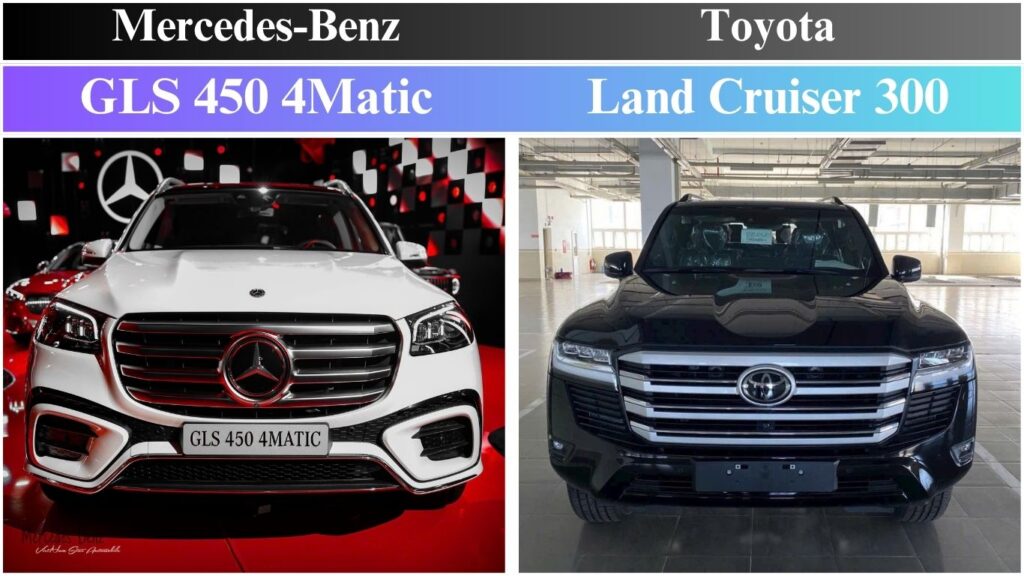So Sánh GLS 450 và Land Cruiser 300 : Đánh Giá Chi Tiết Mercedes và Toyota So Sánh GLS 450 và Land Cruiser 300 | Mercedes và Toyota