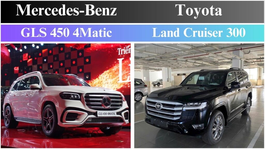 So Sánh GLS 450 và Land Cruiser 300 : Đánh Giá Chi Tiết Mercedes và Toyota So Sánh GLS 450 và Land Cruiser 300 | Đánh Giá Ngoại Thất
