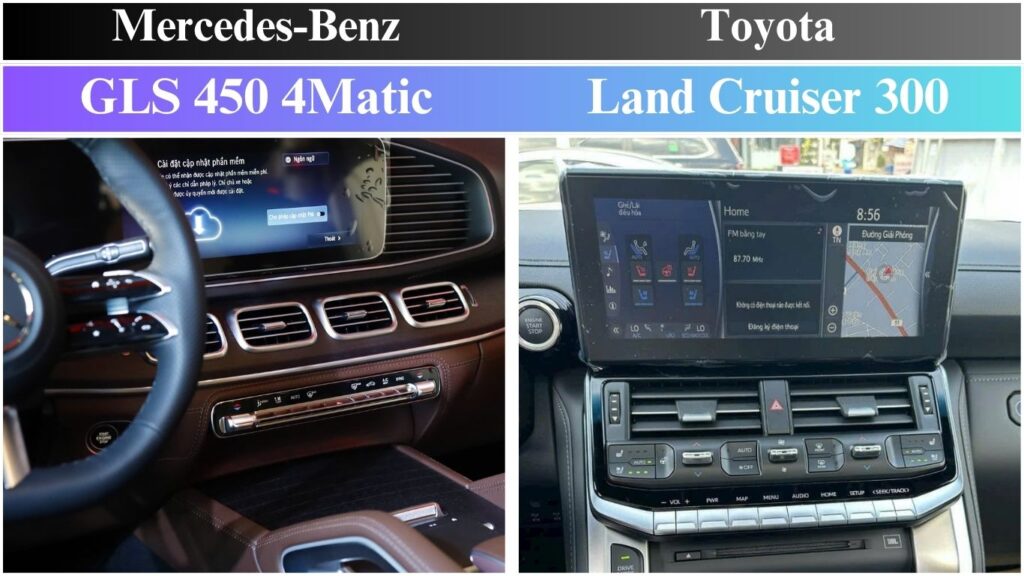 So Sánh GLS 450 và Land Cruiser 300 : Đánh Giá Chi Tiết Mercedes và Toyota So Sánh GLS 450 và Land Cruiser 300