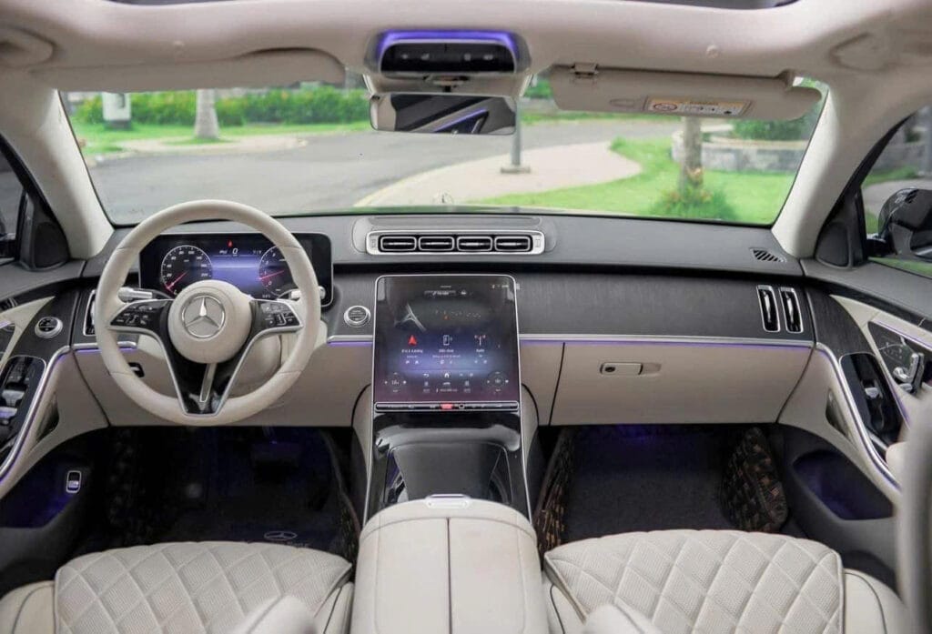 Xe Cũ Mercedes S450 Nội Thất Kem