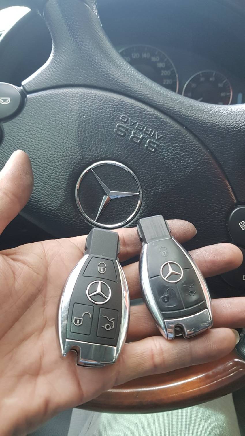 cC3A1ch mE1BB9F thay pin chC3ACa khoC3A1 mercedes s400 2