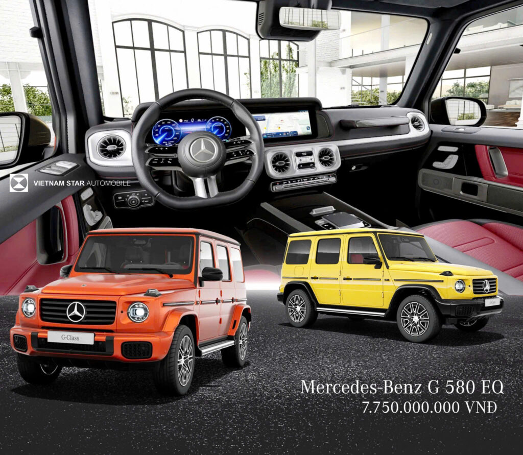 Mercedes-Benz G580 EQ Giá Xe Mercedes-Benz G580 EQ Mới Nhất Tại Phú Mỹ Hưng