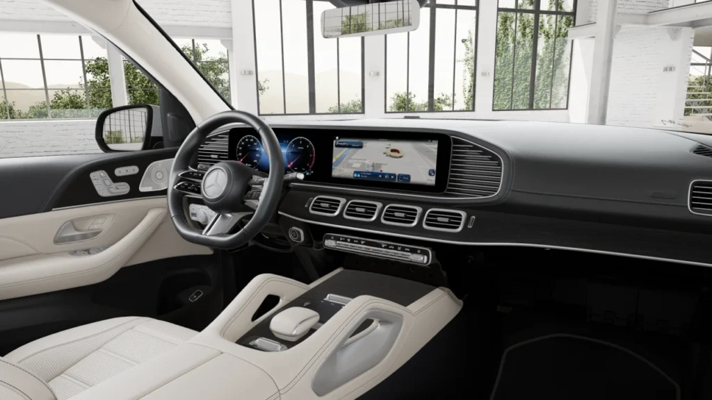 Mercedes GLS 450 4Matic Nội Thất Kem