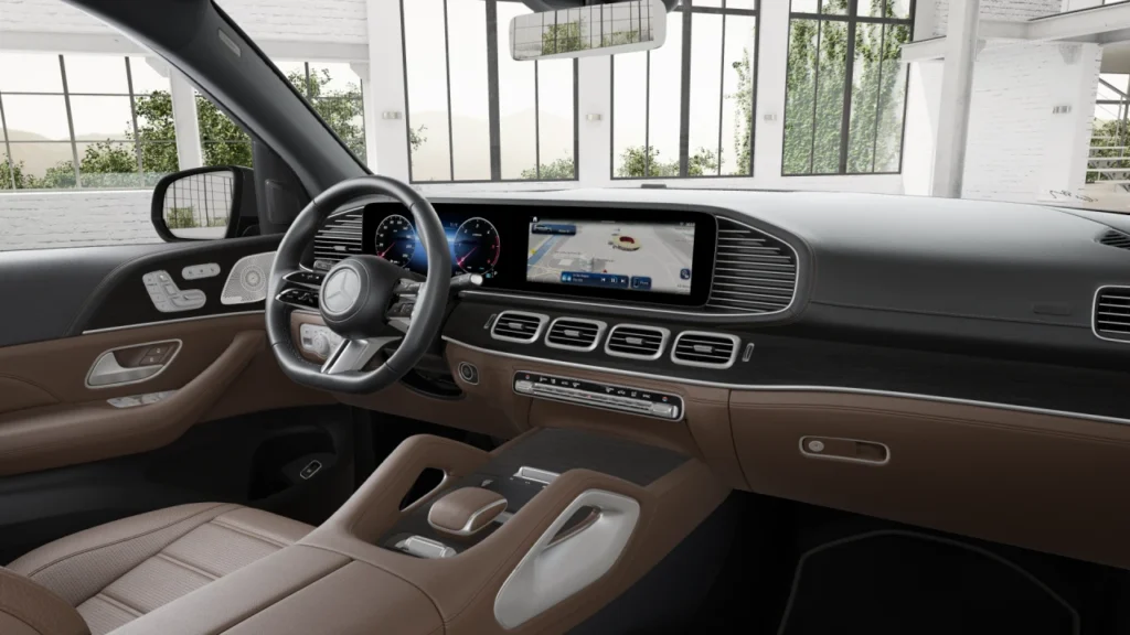 Mercedes GLS 450 4Matic Nội Thất Nâu