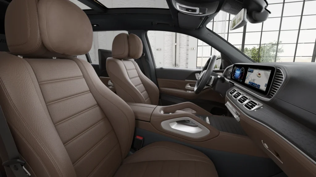 Mercedes GLS 450 4Matic Nội Thất Ghế Nâu
