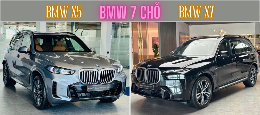 Xe BMW 7 Chỗ Tại Việt Nam 2025: Đánh Giá BMW X5, X7 Và Giá Bán Mới Nhất Giá Xe BMW 7 Chỗ Lăn Bánh Việt Nam