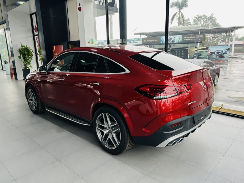 Mercedes-AMG GLE 53 4Matic Coupe Màu Đỏ | Mạnh Mẽ và Cá Tính Mercedes-AMG GLE 53 4Matic Coupe Màu Đỏ