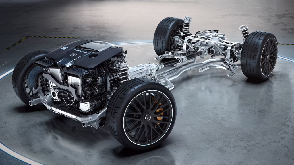 Mercedes-AMG SL 63 4Matic+ Mercedes-AMG SL 63 với khối động cơ V8