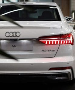 Audi A6 Sedan Đuôi xe A6 được thiết kế vuốt cong mềm mại