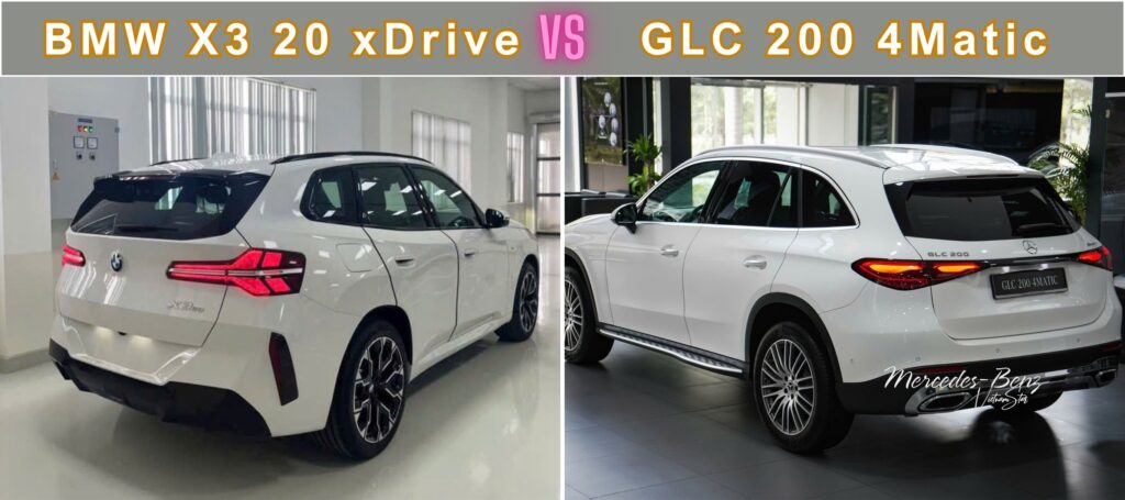 BMW X3 20 xDrive và Mercedes GLC 200 4Matic | Đối Đầu Kịch Tính SUV 5 Chỗ BMW X3 20 xDrive và Mercedes GLC 200 4Matic