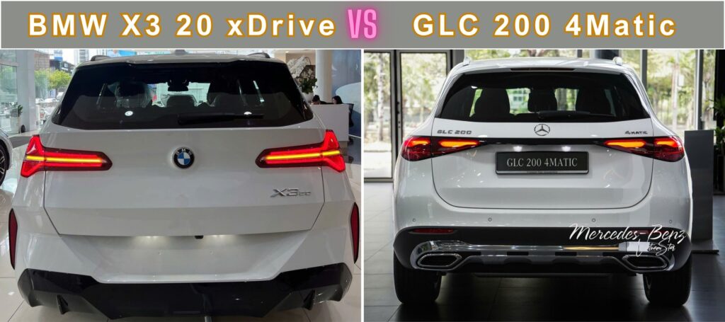 BMW X3 20 xDrive và Mercedes GLC 200 4Matic | Đối Đầu Kịch Tính SUV 5 Chỗ BMW X3 20 xDrive và Mercedes GLC 200 4Matic