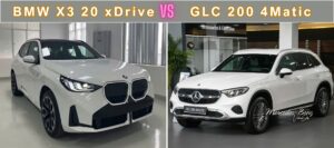 BMW X3 20 xDrive và Mercedes GLC 200 4Matic