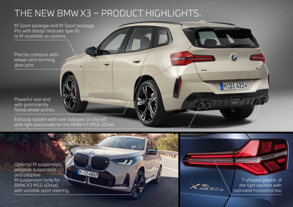 BMW X3 20 xDrive BMW X3 20 xDrive All New 2025