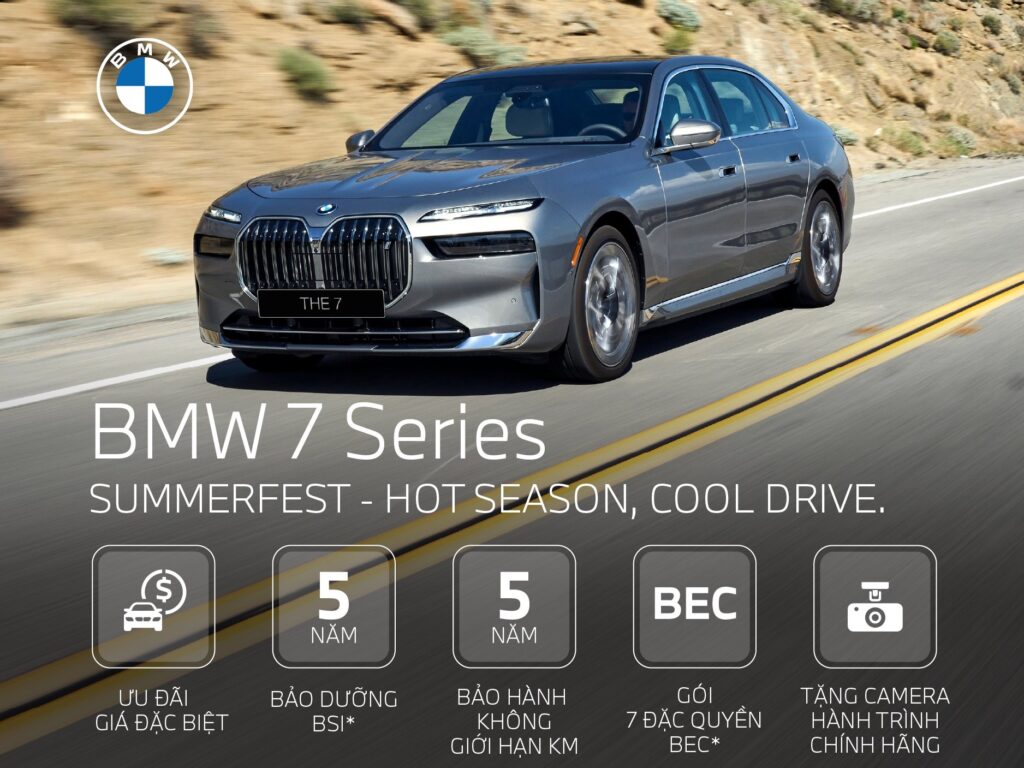 Giá Xe BMW 7 Chỗ tại Việt Nam | Khuyến Mãi và Lăn Bánh Mới Nhất 2025 Giá Xe BMW 7 Chỗ tại Việt Nam