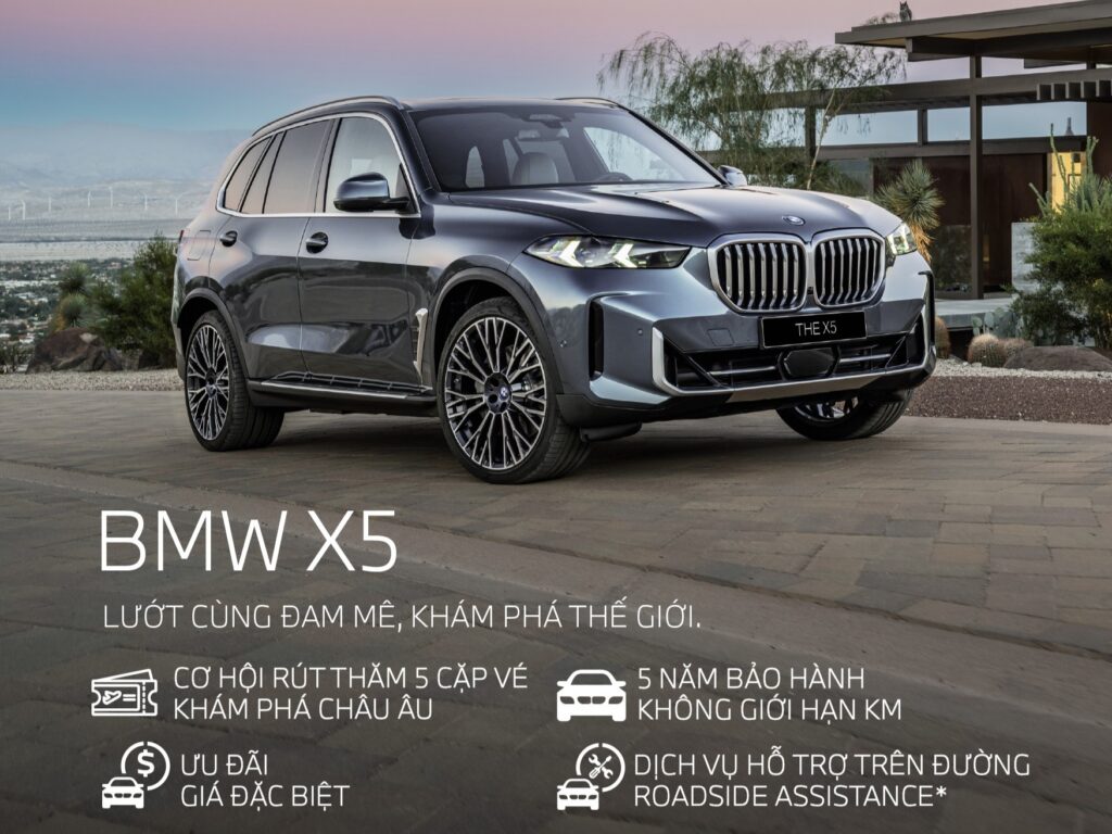 Giá Xe BMW 7 Chỗ tại Việt Nam | Khuyến Mãi và Lăn Bánh Mới Nhất 2025 Giá Xe BMW 7 Chỗ BMW X5 tại Việt Nam