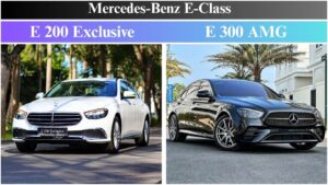 So Sánh Mercedes E200 Exclusive và E300 AMG