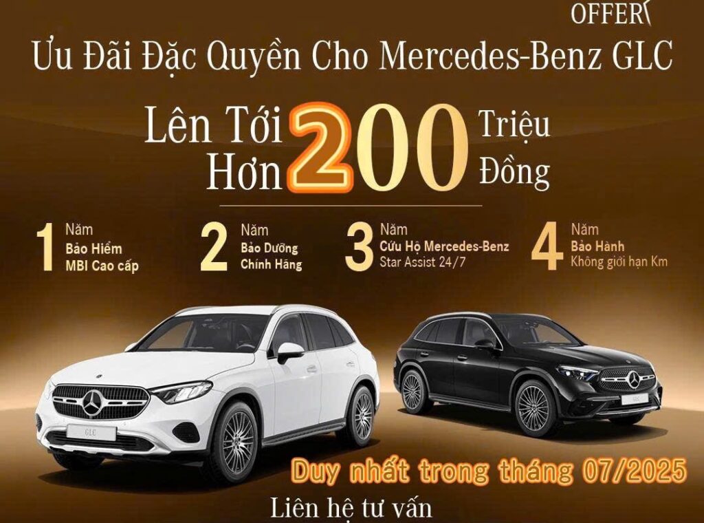 Chương Trình Khuyến Mãi Mercedes 2025
