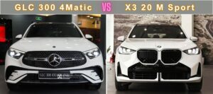 So Sánh GLC 300 4Matic và X3 20 xDrive M Sport
