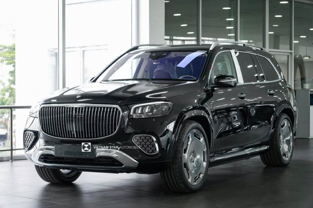 Màu Xe Mercedes-Maybach GLS 600 4Matic Đen Obsidian (197)