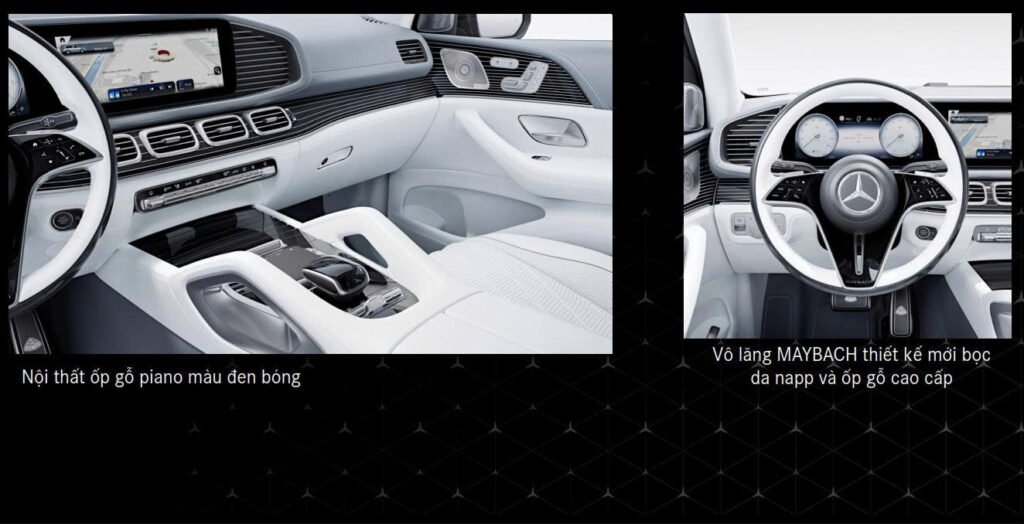 Mercedes-Maybach GLS 600 2025: Nâng Cấp Mới Định Nghĩa SUV Siêu Sang Nội Thất Maybach GLS 600 2025