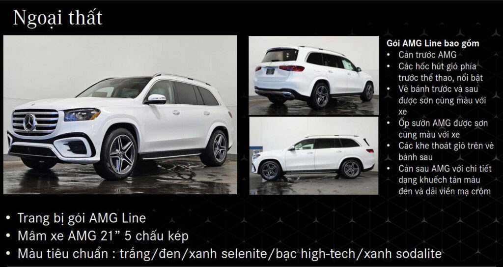 Mercedes GLS 450 2025 Những Nâng Cấp Ngoại Thất Sang Trọng