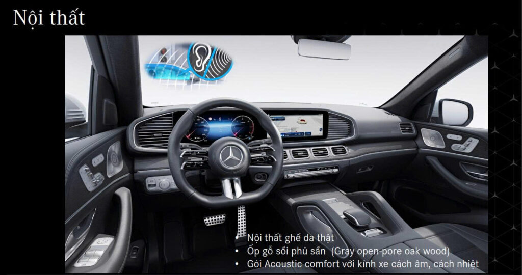 Mercedes GLS 450 2025 Những Nâng Cấp Nội Thất Tinh Tế