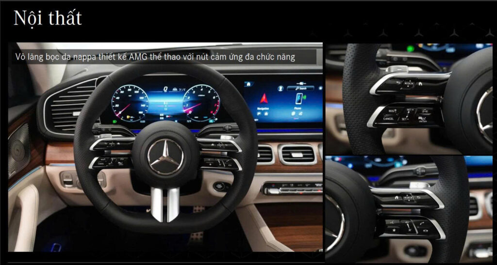 Mercedes GLS 450 2025 Những Nâng Cấp Nội Thất Tinh Tế