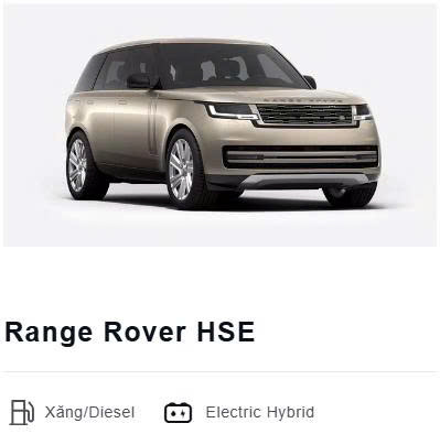 Range Rover Range Rover HSE