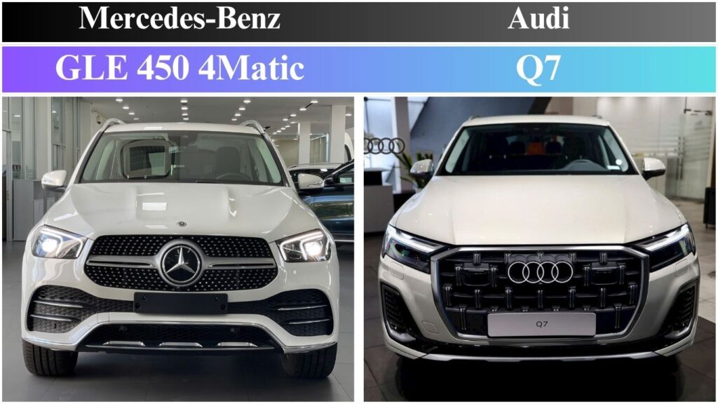 So Sánh GLE 450 và Q7 - Mercedes hay Audi