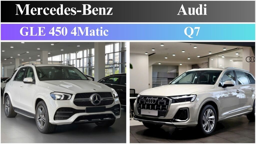 So Sánh GLE 450 và Q7 - Mercedes hay Audi