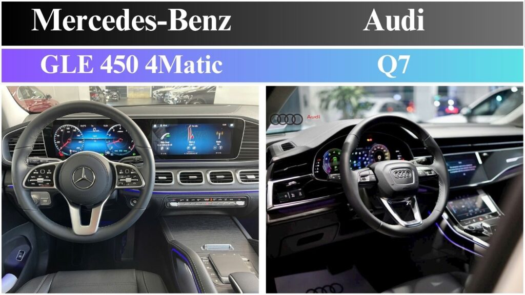 So Sánh GLE 450 và Q7 - Mercedes hay Audi