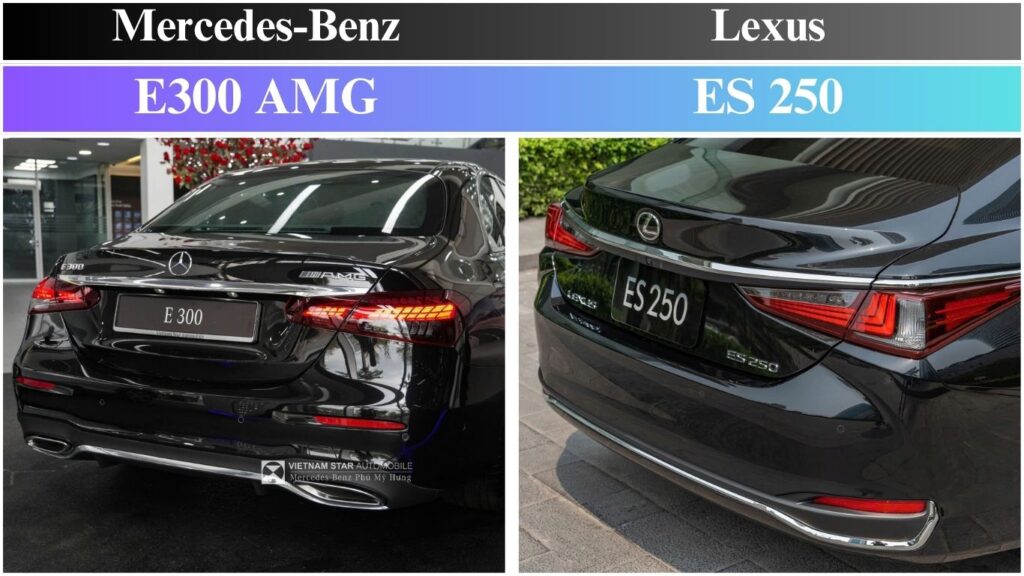 So Sánh Mercedes E300 AMG và Lexus ES 250: Sedan Hạng Sang Tầm Giá 3 Tỷ So Sánh Vận Hành Mercedes E300 AMG và Lexus ES 250