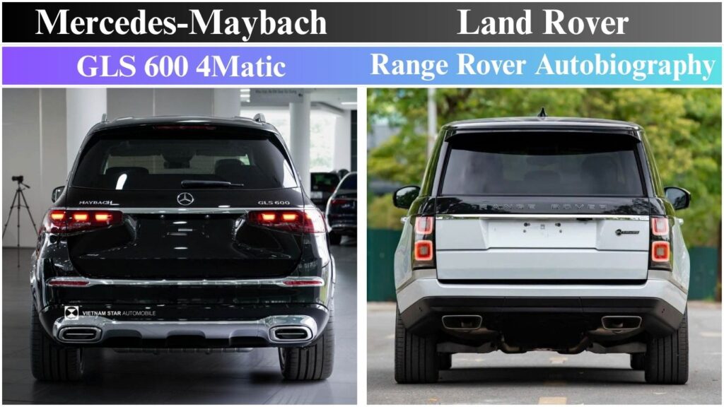 So Sánh Mercedes Maybach GLS 600 và Range Rover Autobiography