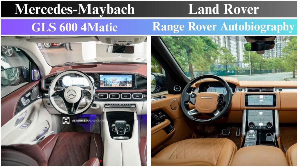 So Sánh Mercedes Maybach GLS 600 và Range Rover Autobiography
