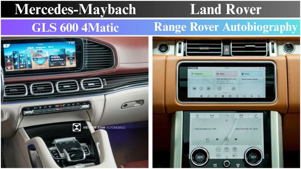 So Sánh Mercedes Maybach GLS 600 và Range Rover Autobiography