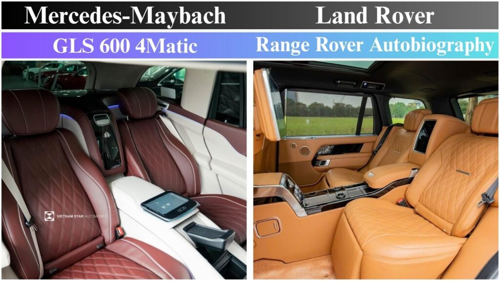 So Sánh Mercedes Maybach GLS 600 và Range Rover Autobiography