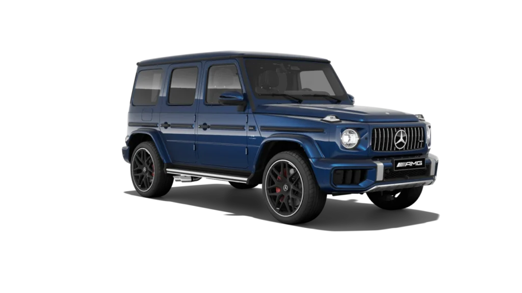 Mercedes-AMG G63 Màu Xanh Brilliant Blue Metallic