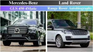 So Sánh Giá Bán Mercedes GLS 450 và Range Rover