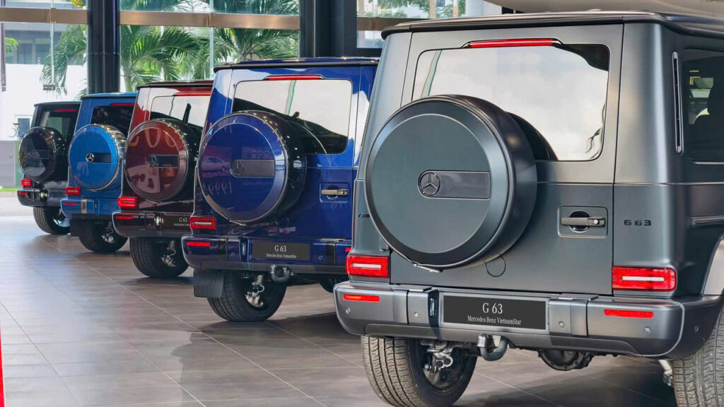 Mercedes Việt Nam giảm giá G63 AMG