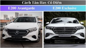 So Sanh Mercedes E200 Avantgarde va E200 Exclusive