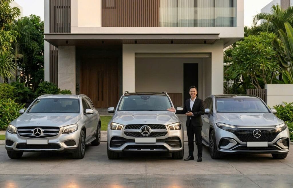 Giá Mercedes 5 Chỗ Gầm Cao