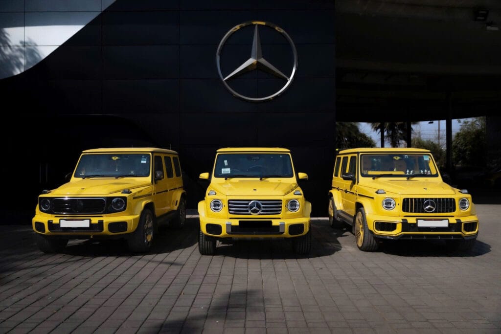 Giá Mercedes 5 Chỗ Gầm Cao