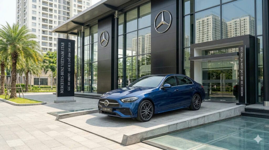 Bảng Giá Mercedes 5 Chỗ Mới Nhất 2026 Tại Mercedes Việt Nam Star Giá Mercedes 5 Chỗ C-Class Mới Nhất