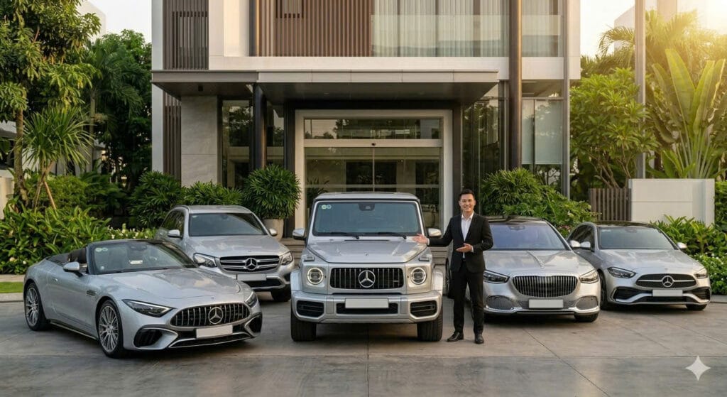 Giá Xe Mercedes 4 Chỗ Mới Nhất