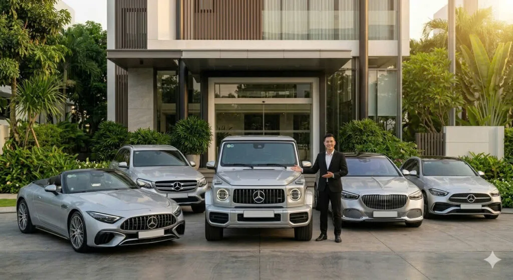 Giá Xe Mercedes 4 Chỗ Mới Nhất